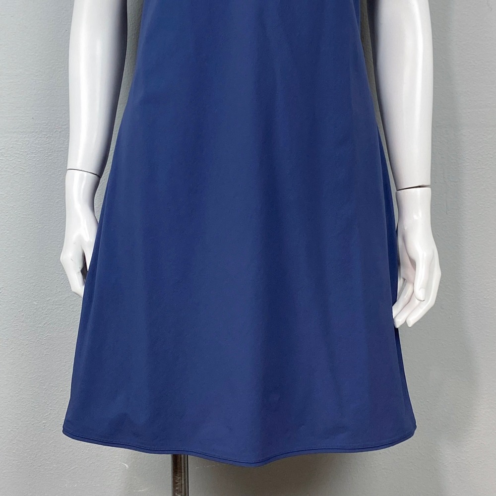 Outdoor Voices Exercise Dress Womens Size L Navy Blue Racerback Shorts Pocket - Picture 4 of 10